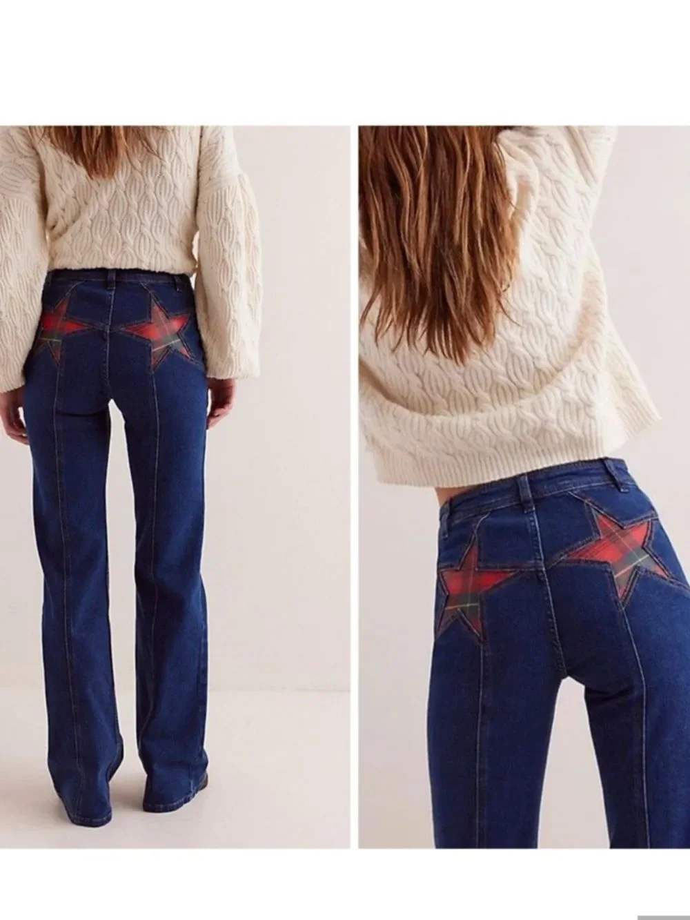 Free People Firecracker High Rise Flare Jeans